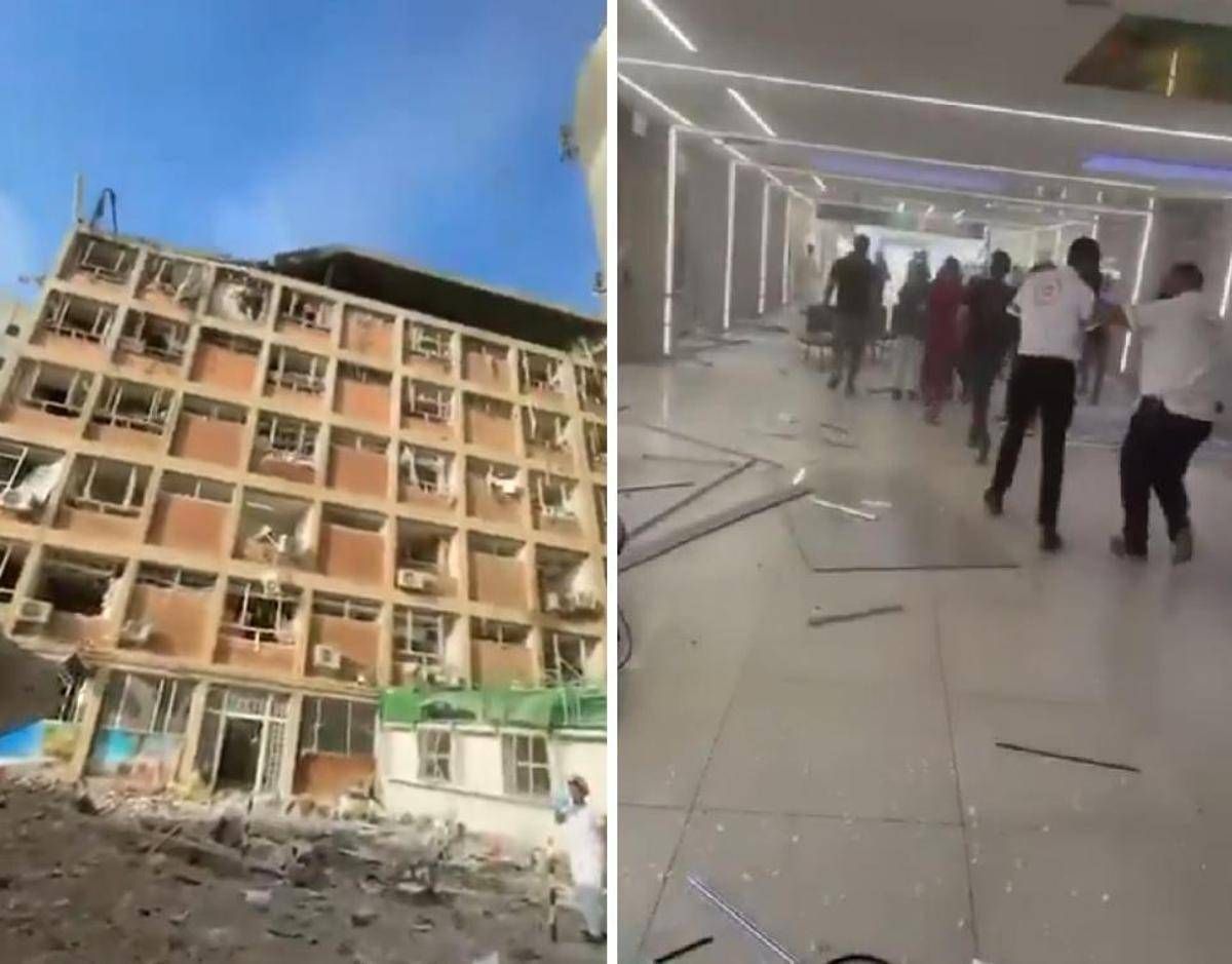 Israele, missile Iran colpisce ospedale di Beer Sheva - Video - 