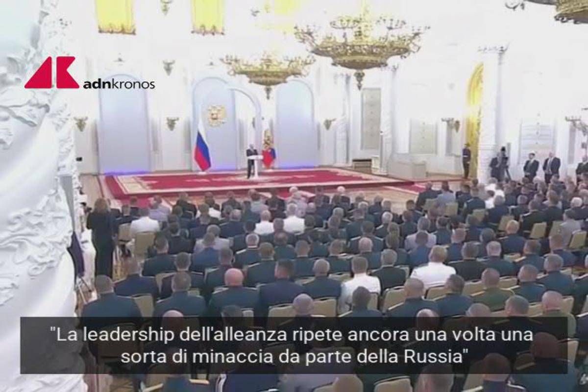 Putin: "Russia combatte per futuro, non minaccio la Nato" - Video - 