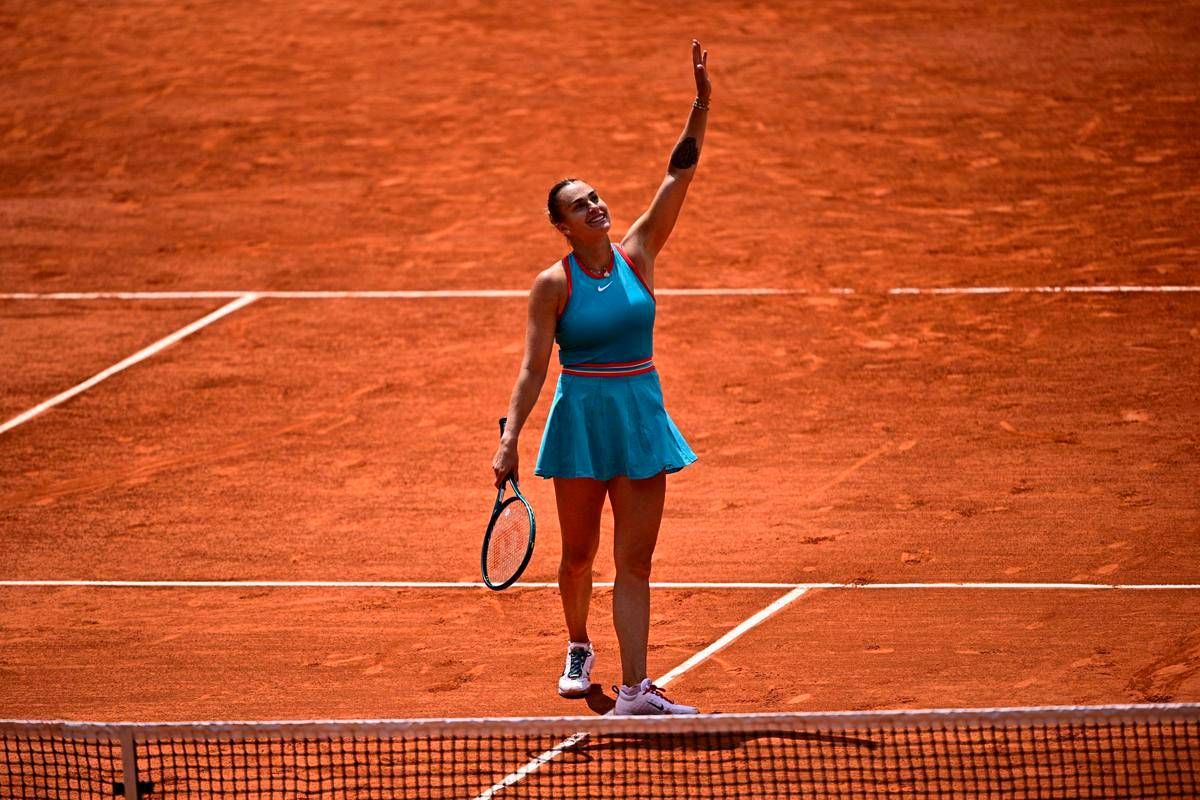 Roland Garros, Aryna Sabalenka prima semifinalista -
