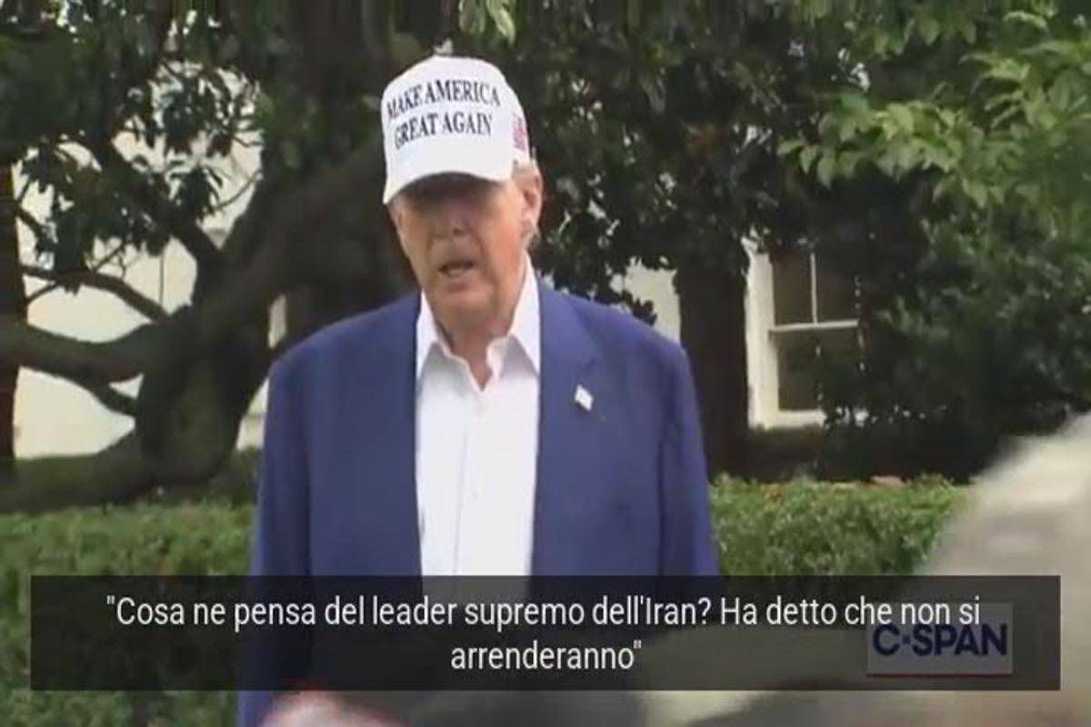 Iran-Israele, Trump e il messaggio a Khamenei: "Buona fortuna" - Video -