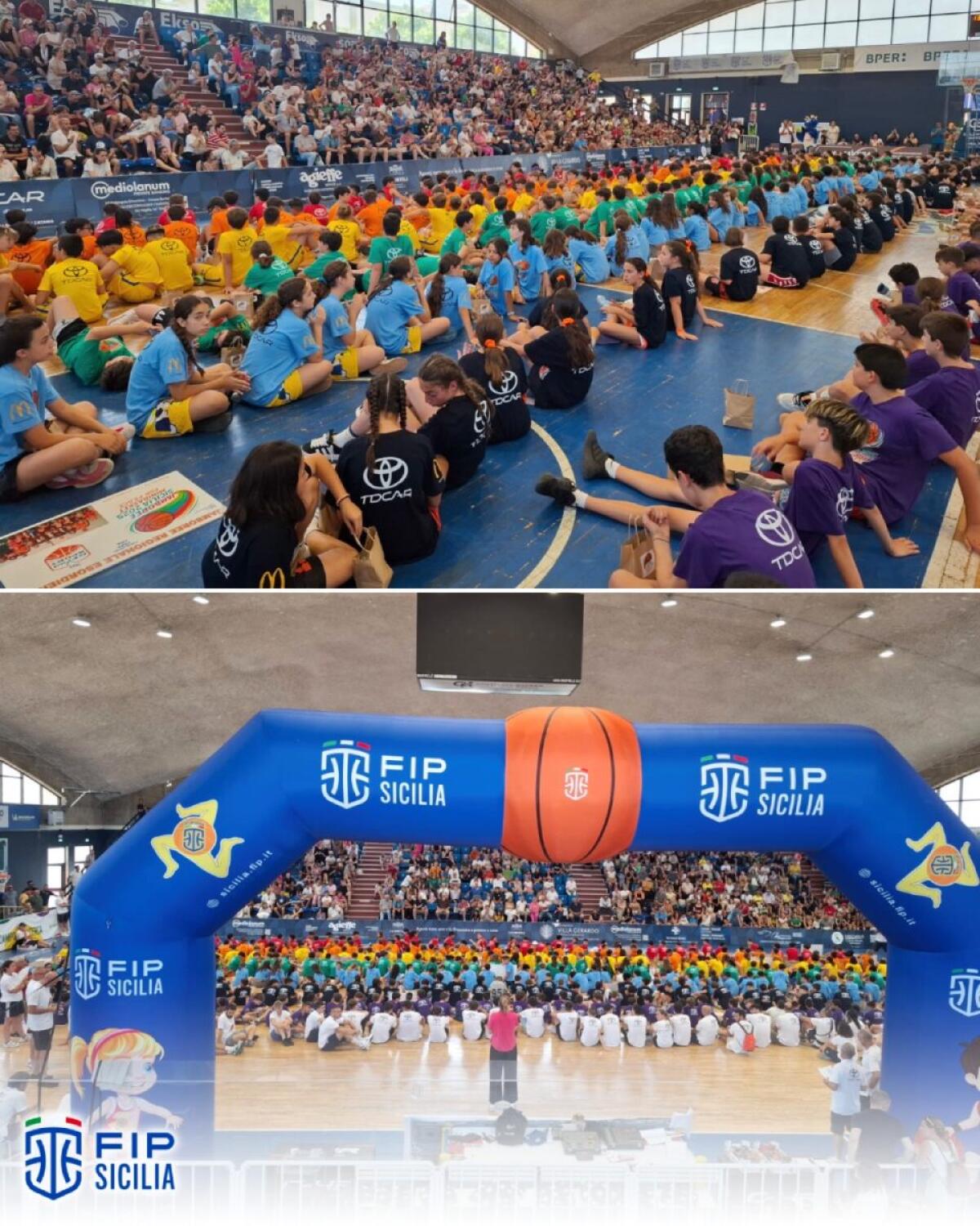FIP Sicilia sorprende tutti: il Jamboree Esordienti trasforma il basket in un messaggio di pace! - 