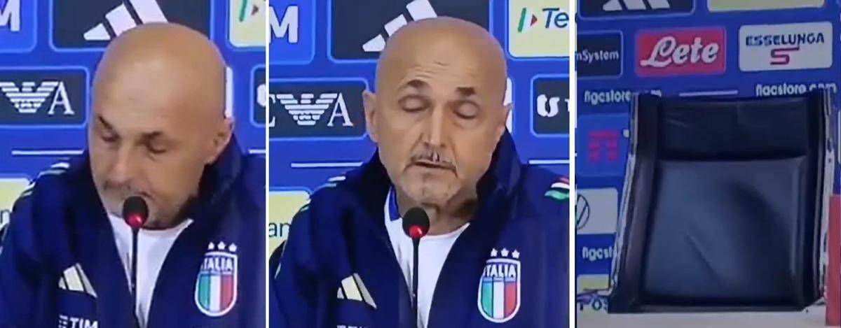 "Ti sei sentito tradito?", Spalletti si alza e lascia conferenza - Video -