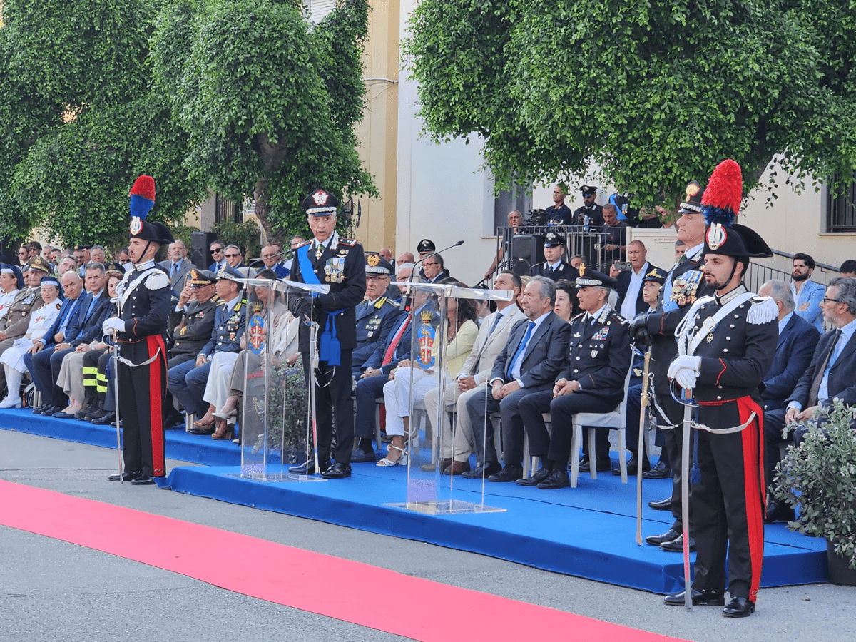 Carabinieri, Cerimonia di cessione Comando Legione Sicilia -