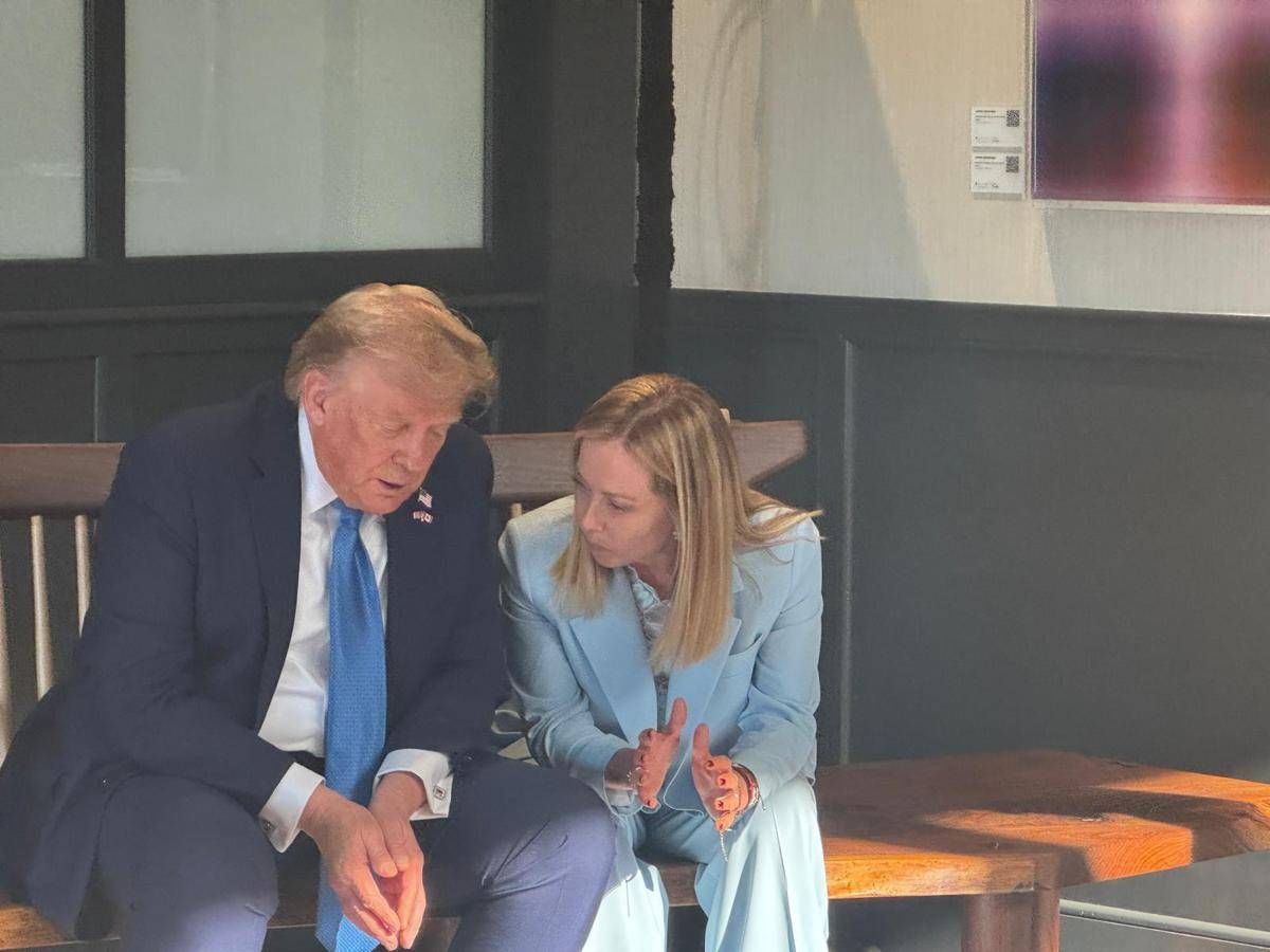 Meloni-Trump, colloquio al G7: focus su Iran, Gaza e dazi -