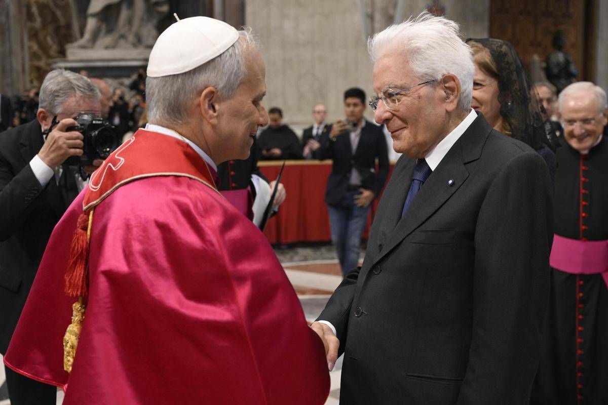 Mattarella in Vaticano, incontro con Papa Leone XIV -