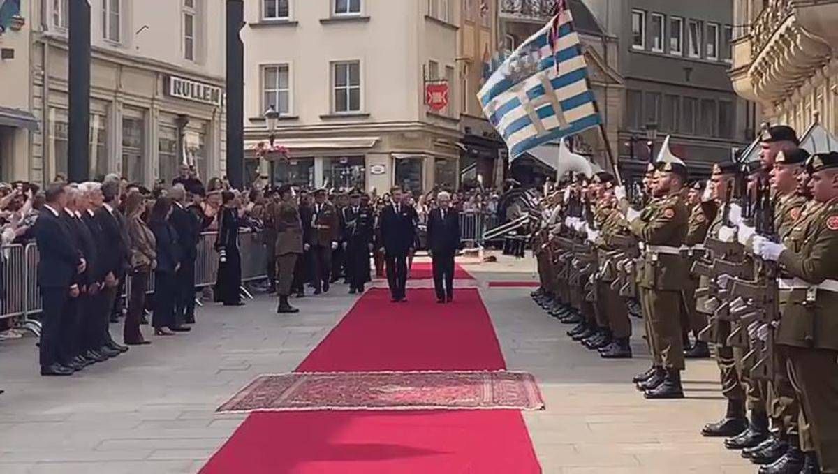 Mattarella a Lussemburgo con il granduca Enrico -