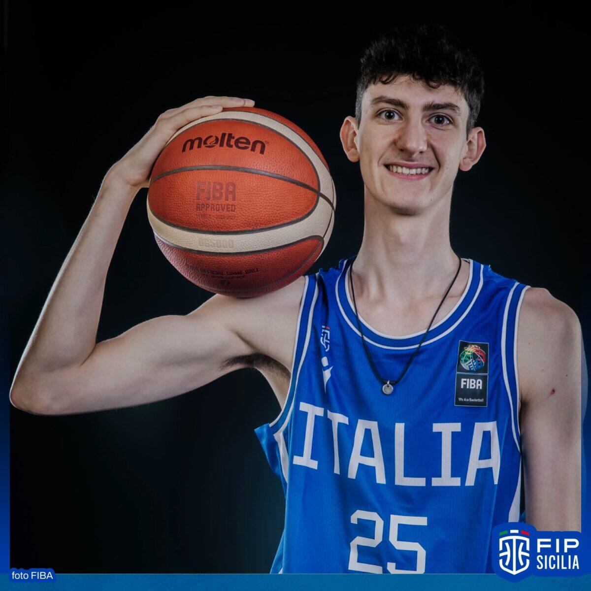Mattia Ceccato in Nazionale Under-18 | Scopri perché FIP Sicilia crede in lui! -