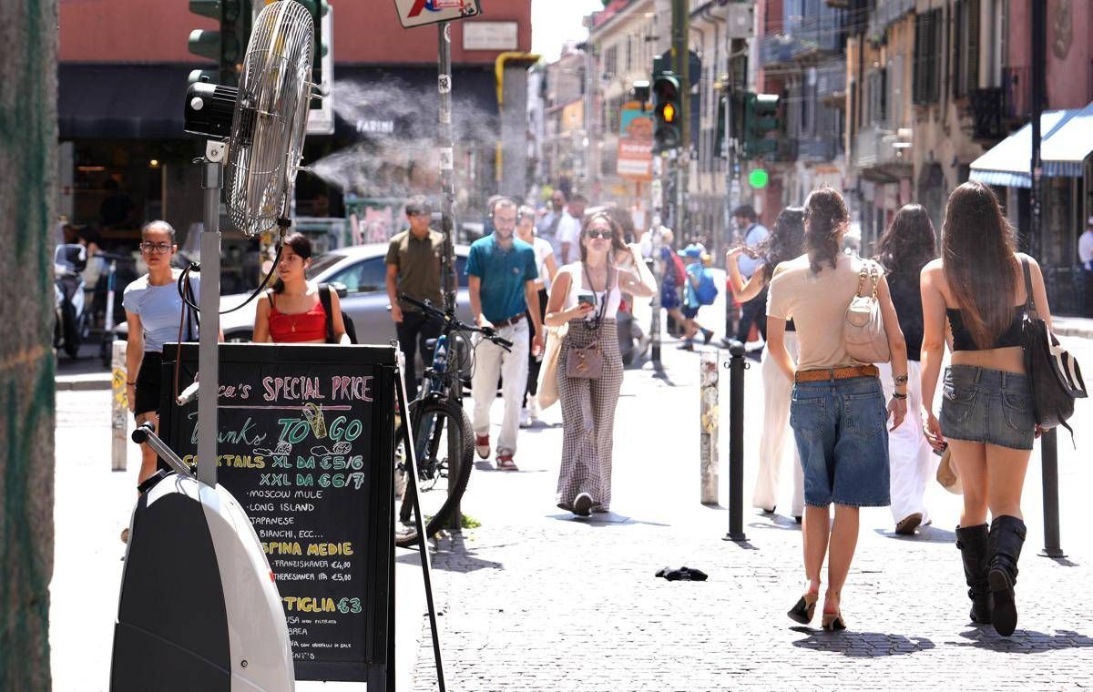 Caldo record, oggi 17 città da bollino rosso: picchi fino ai 40° - 