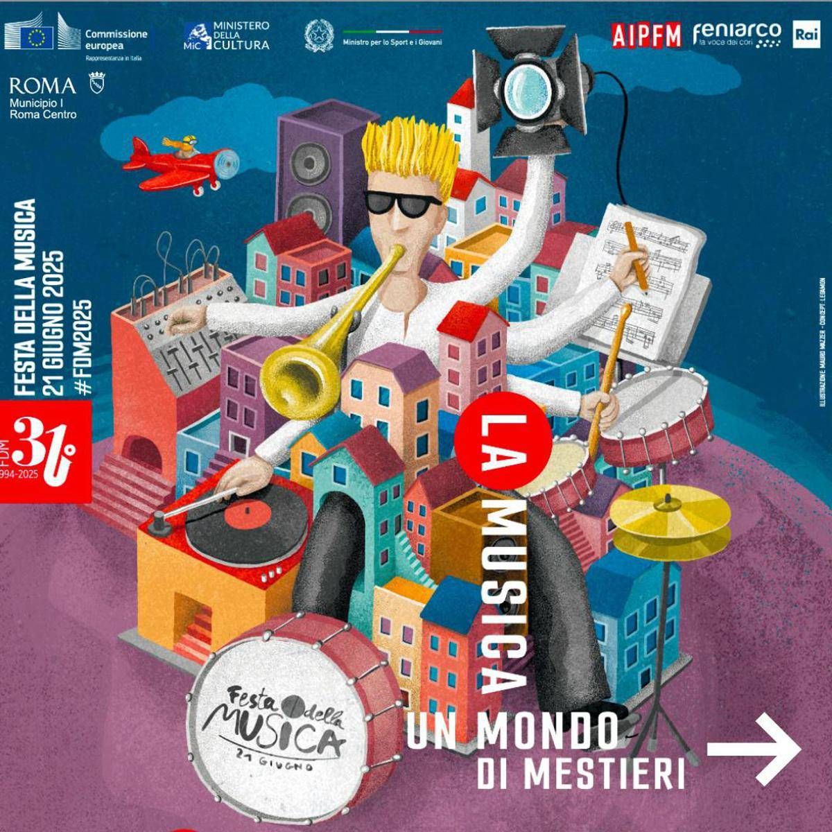 Roma, Municipio I celebra la Festa della Musica 2025 - 