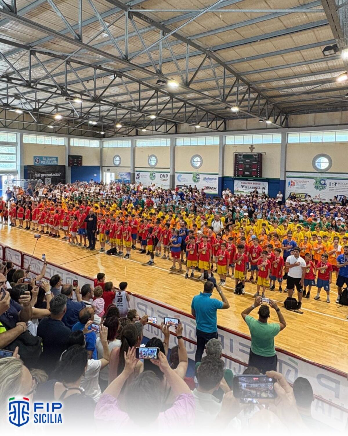 Il Girone Azzurro trionfa al Jamboree Aquilotti FIP Sicilia | Scopri il messaggio nascosto dietro questa grande festa del minibasket! -