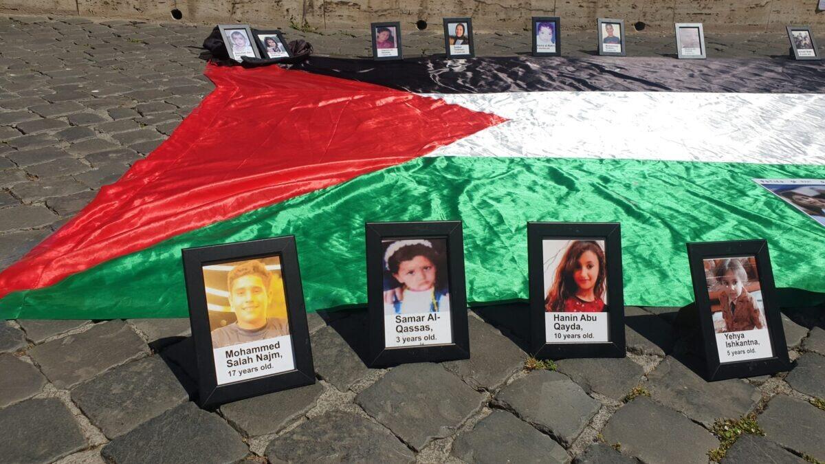 Proteste davanti a Montecitorio | Gli italiani dicono basta al rinnovo della cooperazione militare con Israele! -