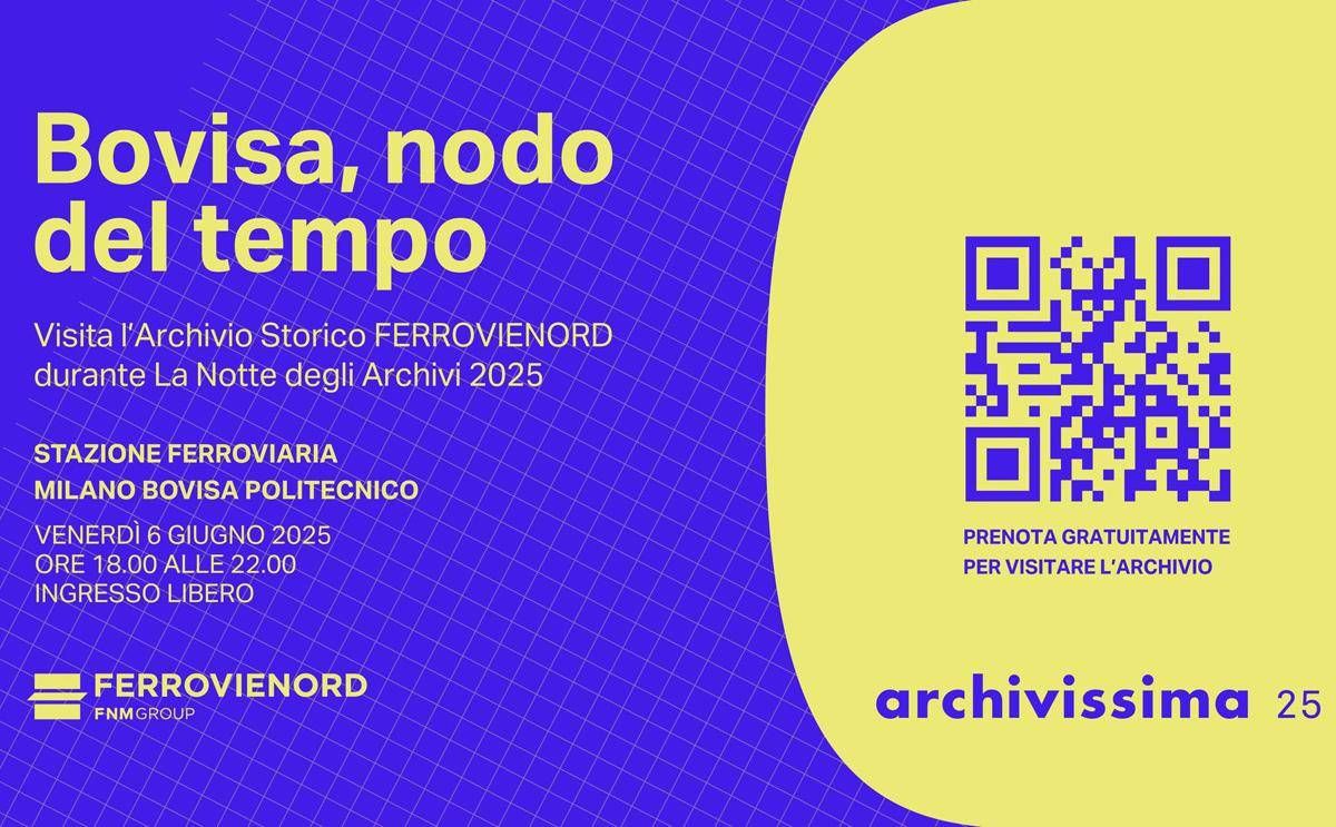 'Bovisa, nodo del tempo', Ferrovienord apre al pubblico l'Archivio storico -
