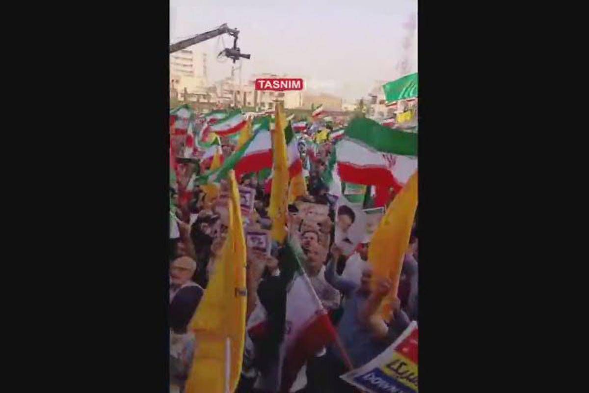 Iran festeggia la "vittoria contro Israele" - Video - 