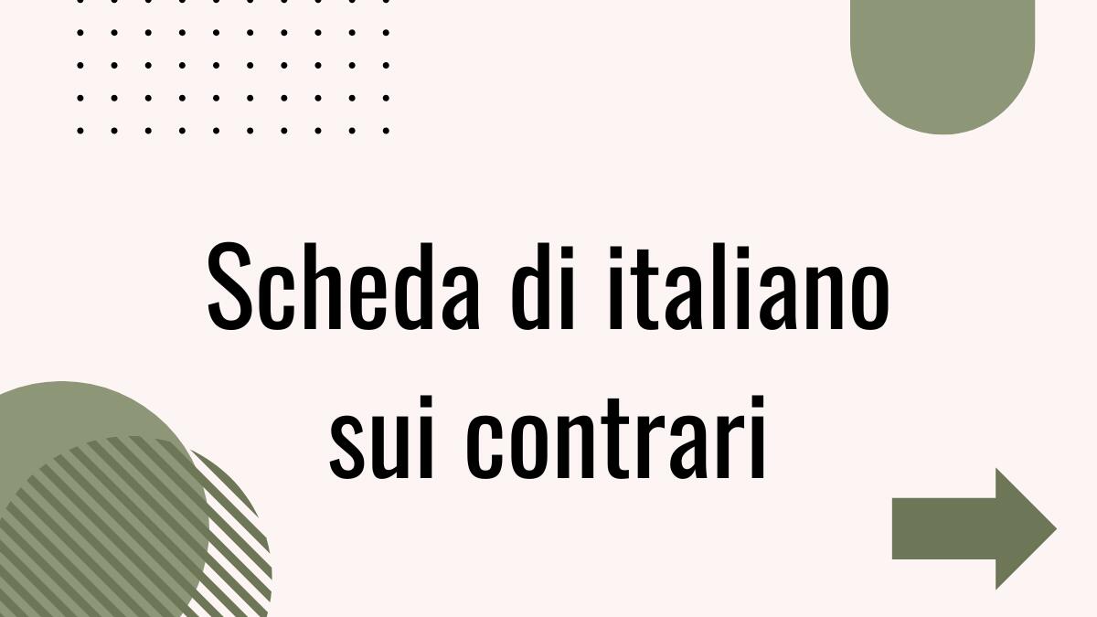 Contrari: imparare gli opposti giocando - 