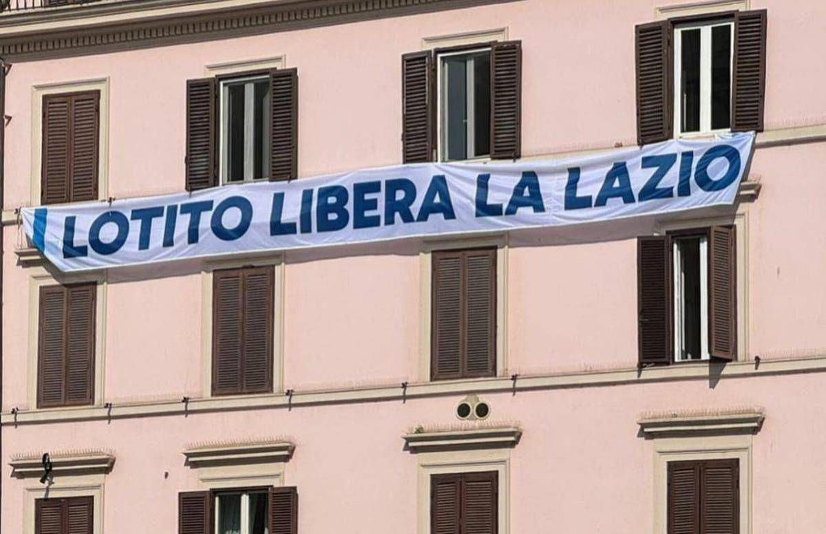Lazio, fonti vicine a Lotito: "Striscione contro il presidente a Montecitorio? Gesto strumentale" - 