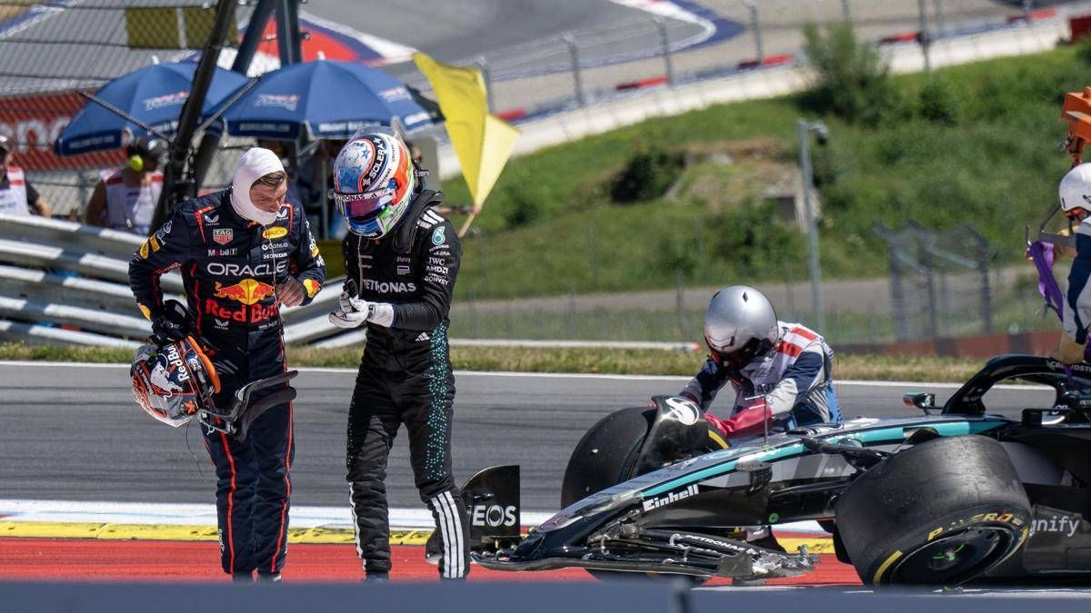 Gp Austria, incidente Antonelli-Verstappen e penalità per Kimi - Video - 