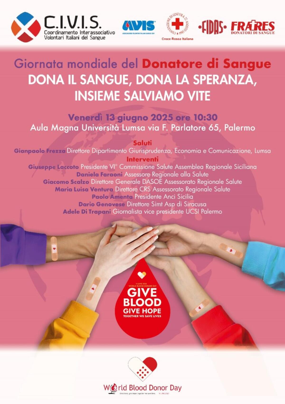 La Giornata Mondiale del Donatore di Sangue celebra un gesto che può salvare vite | Scopri come AVIS Sicilia sta cambiando il futuro della donazione! -