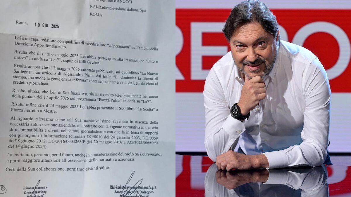 Ranucci in crisi: provvedimento disciplinare dalla Rai | Una lotta per la libertà di stampa? -