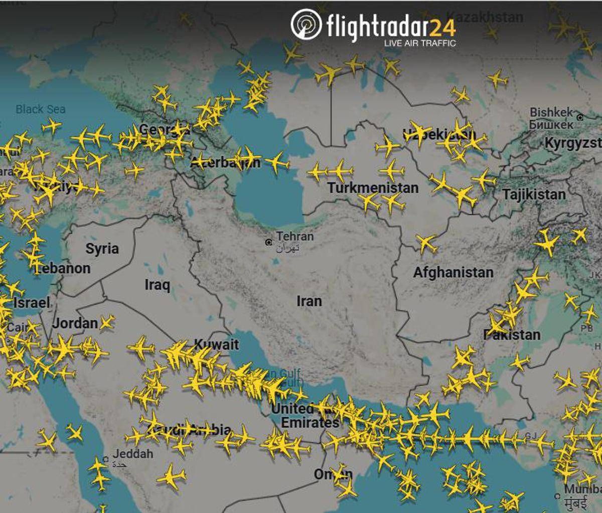 Da Tel Aviv a Kabul, traffico aereo bloccato dopo attacco Israele all'Iran - 
