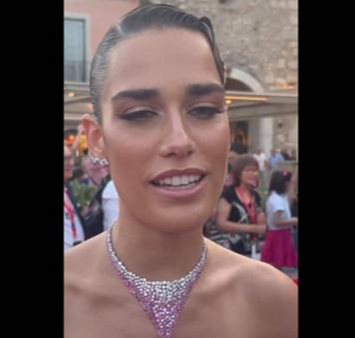 Taormina Film Festival, Clara: "Gossip su me e Fedez? Parte del gioco, gli voglio tanto bene" - 