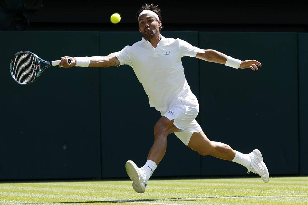 Wimbledon, Fognini lotta con Alcaraz: azzurro battuto al quinto set - 