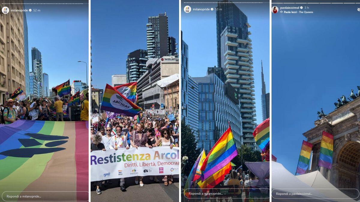Milano si trasforma in un oceano di colori | Il potere della "Resistenza Arcobaleno" sotto i riflettori! - 