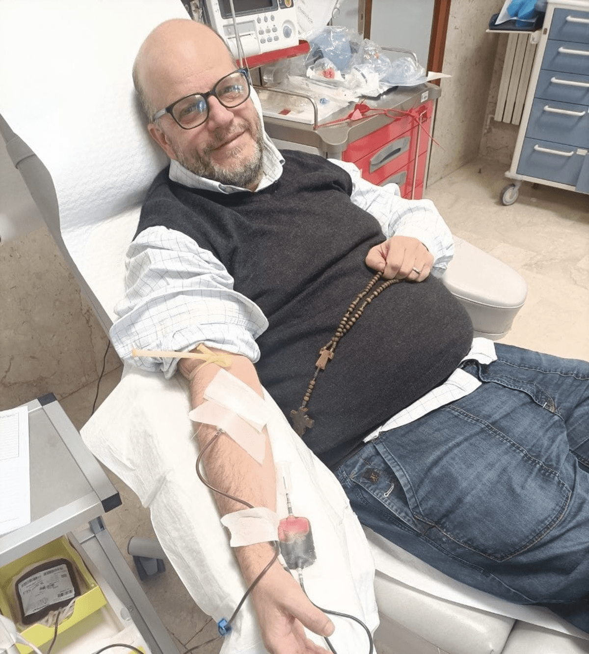 "Doniamo il sangue". L'appello di Riccardo Rossi - 