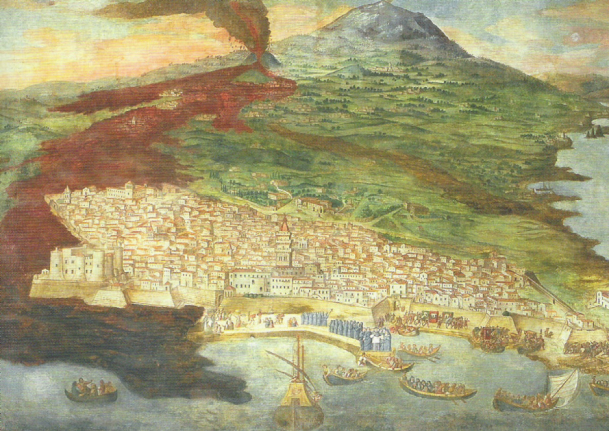Un disastro che ha cambiato Catania per sempre: l’eruzione del 1669 e le curiosità che non conosci - Affresco: Giacinto Platania/Wikipedia