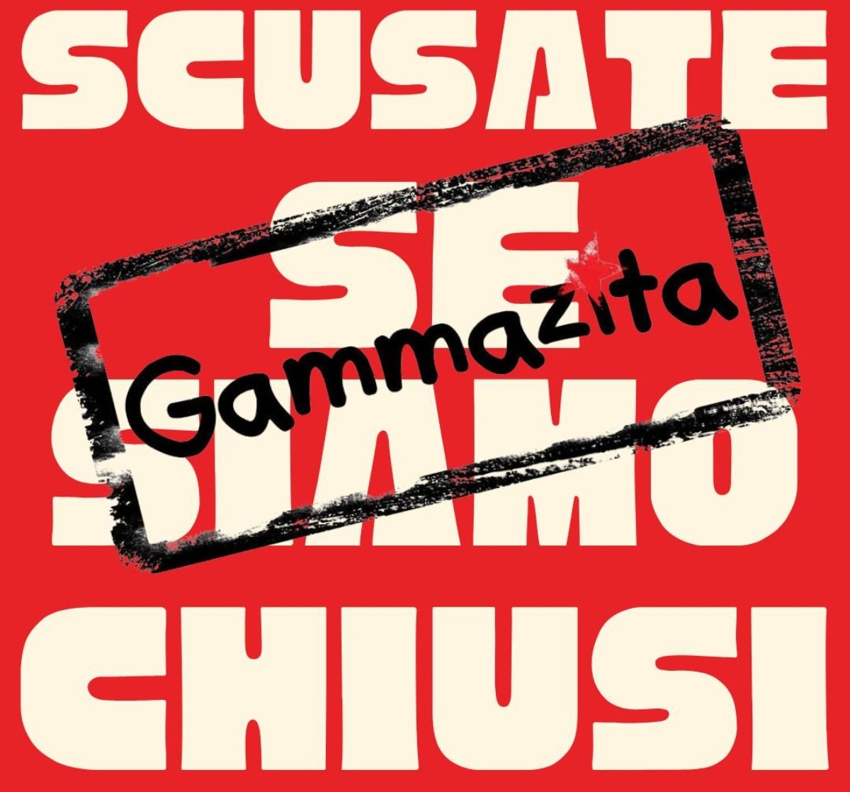 Gammazita chiude per protesta: un silenzio che fa rumore -