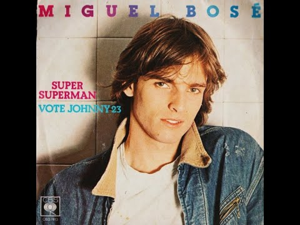 Super Superman: quando Miguel Bosé faceva ballare tutta l’Italia -
