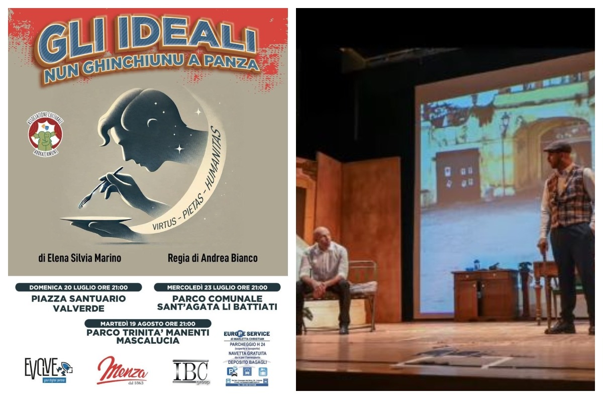 Abbrazzamuni in tour | La commedia "Gli ideali" conquista le piazze -