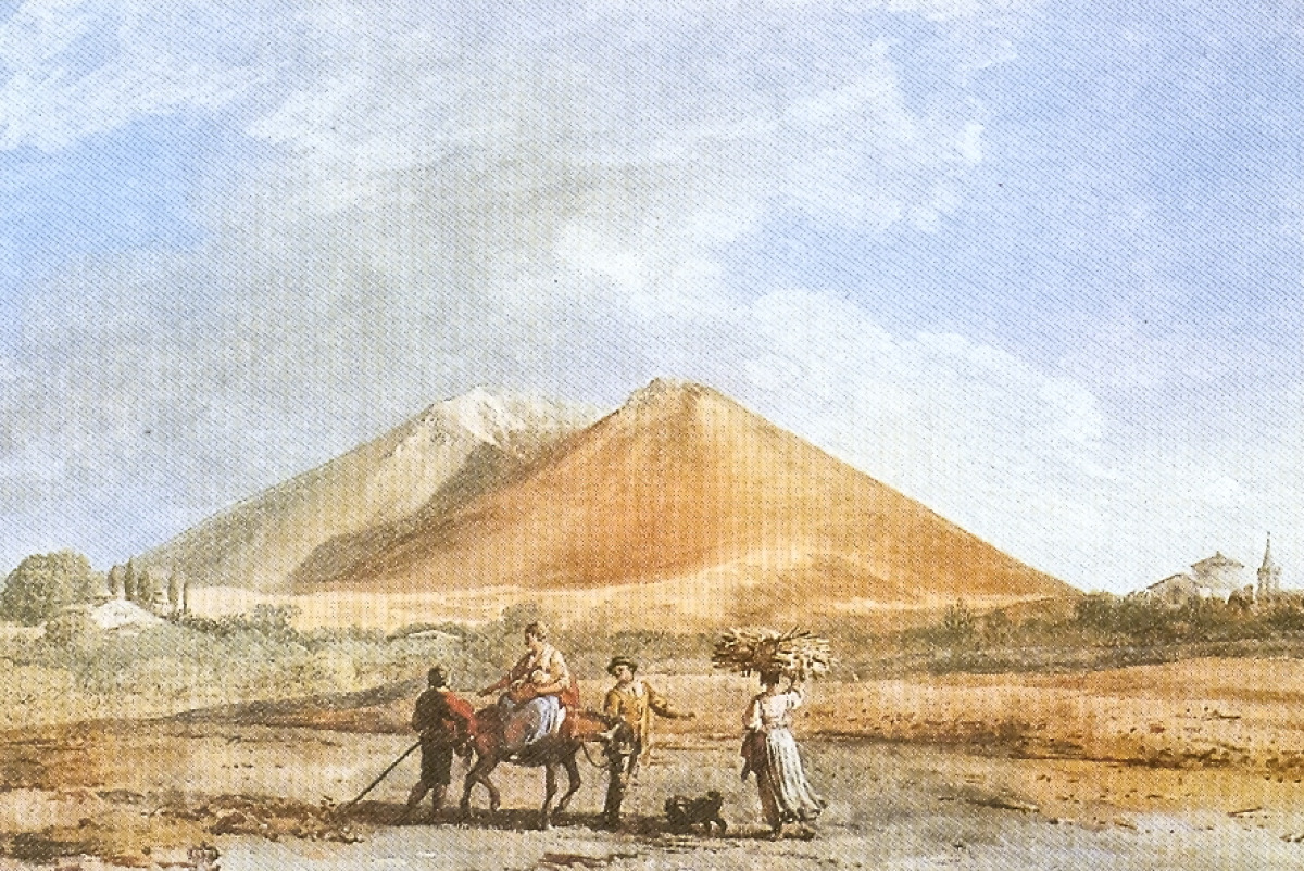 I giganti rossi di Catania, i vulcani protagonisti dell'eruzione che cambiò per sempre la vita dei catanesi - Jean-Pierre Houël/Wikipedia