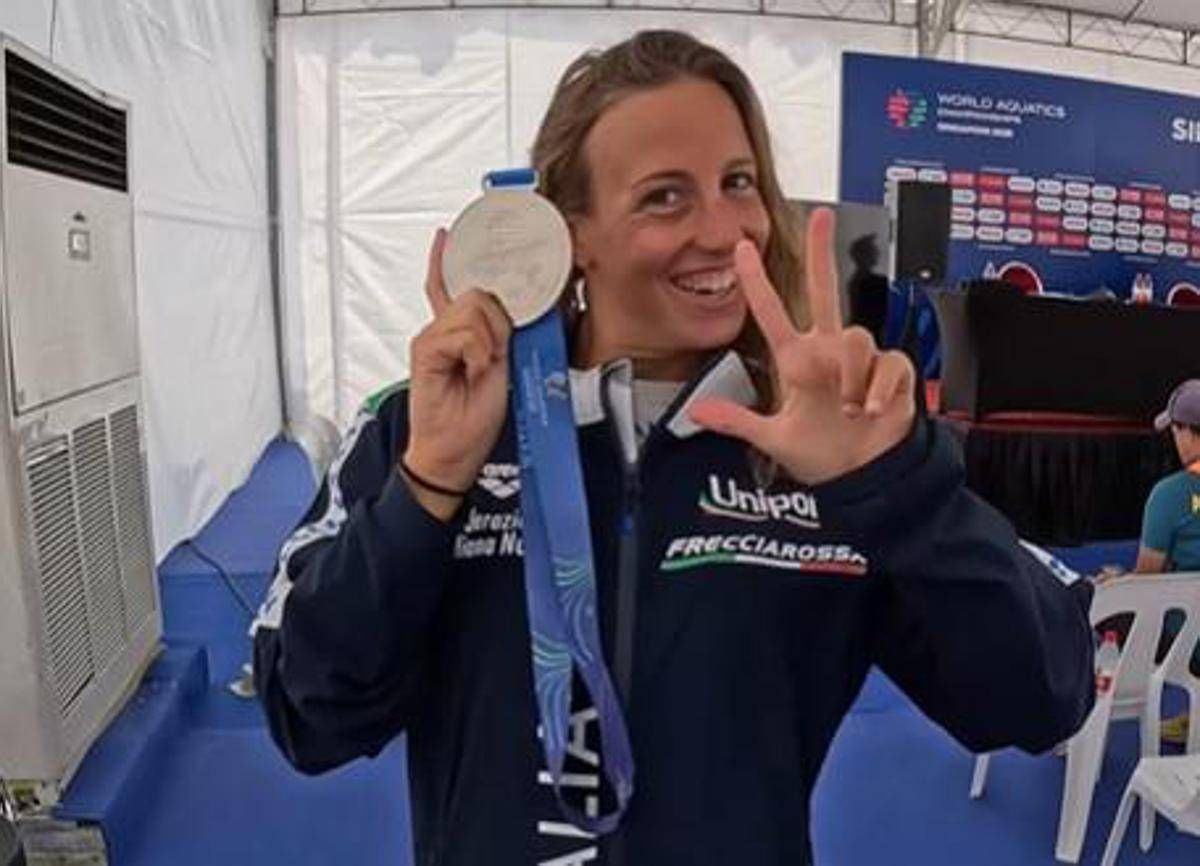 Mondiali nuoto Singapore, Taddeucci tris d'argento nella 3 kn sprint -