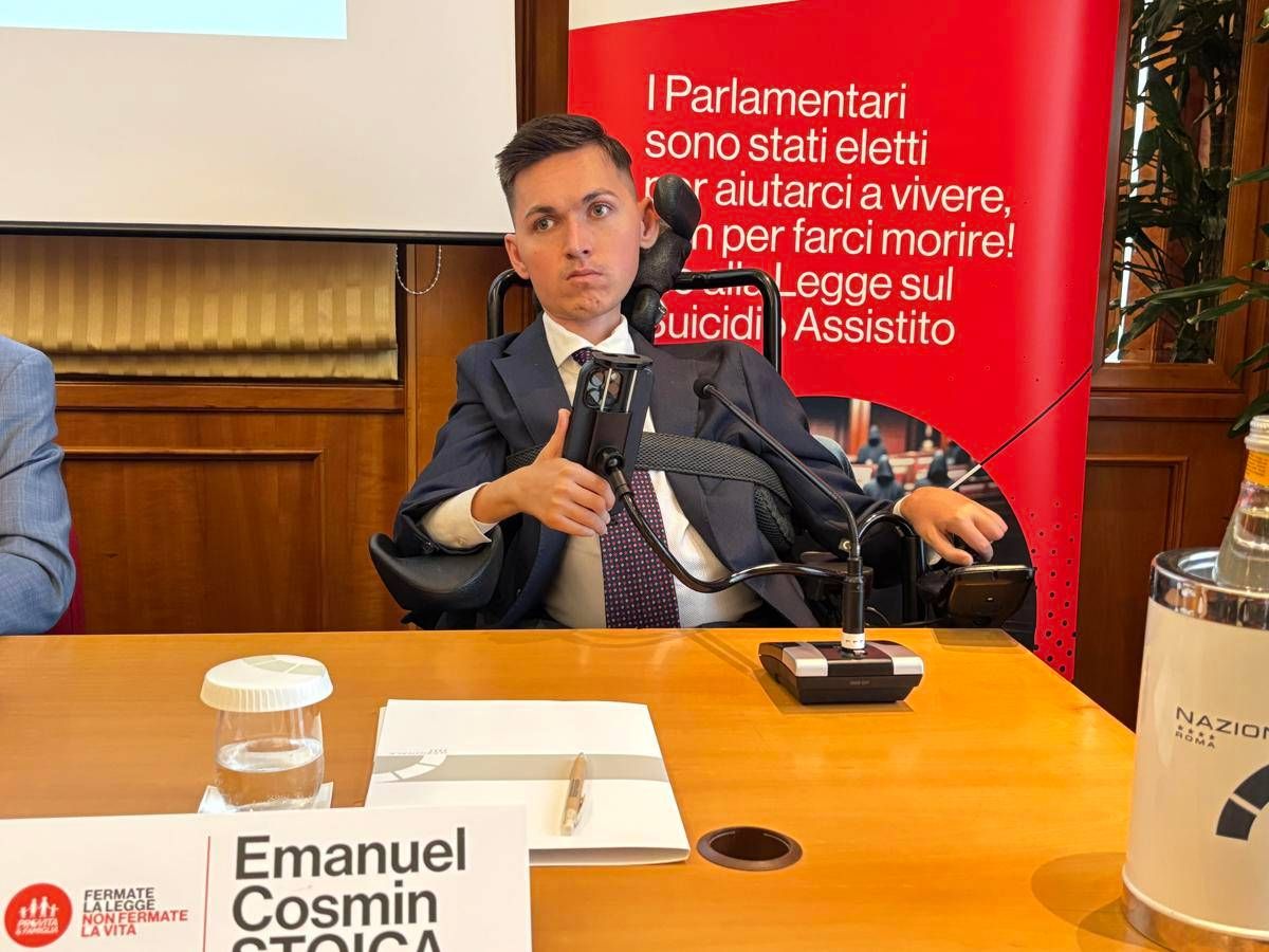 Fine vita, l'attivista Emmanuel Cosmin Stoica: "Una legge simile è la sconfitta della civiltà" - 