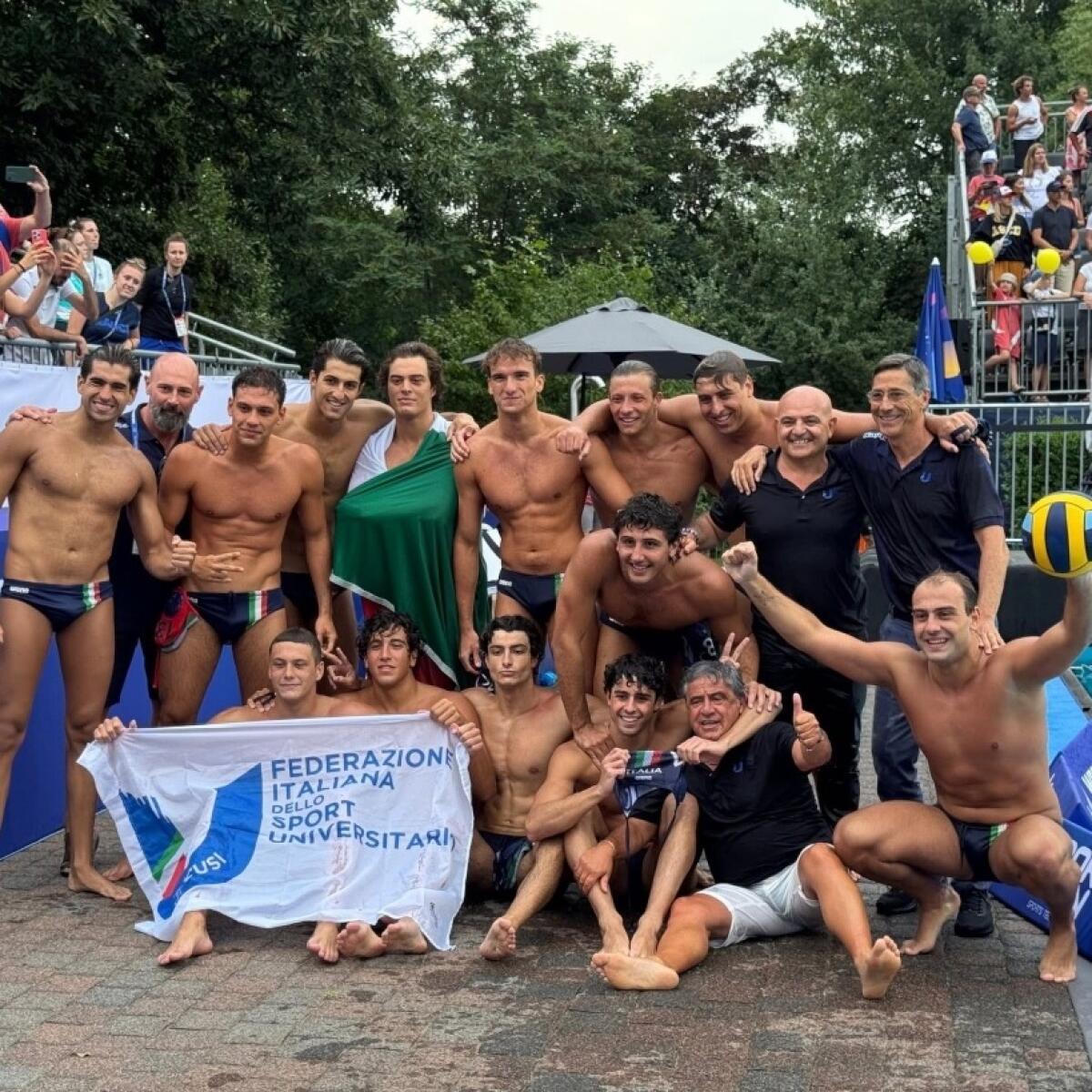 PALLANUOTO: 7 atleti siciliani sul podio alle Universiadi | La Sicilia che sorprende il mondo con il suo talento e vince! FIN Sicilia -