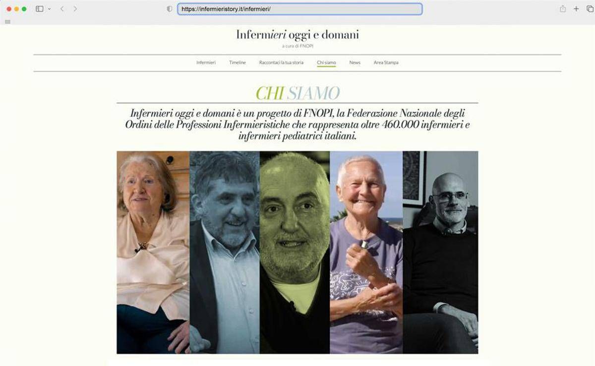 "Noi infermieri testimoni di 100 anni di storia professione e d'Italia" - 