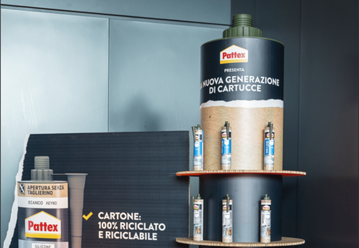 Henkel: marchio Pattex, arrivano nuove cartucce in cartone sostenibili e facili da usare -