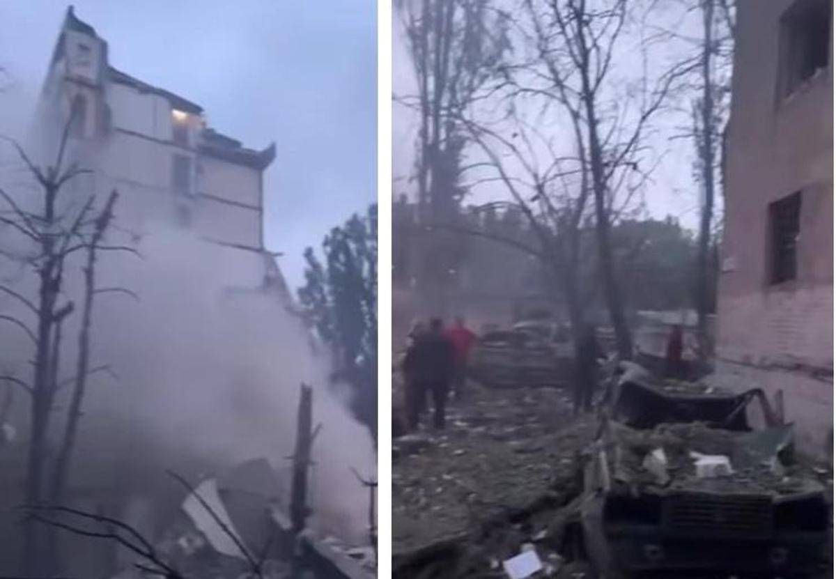 Ucraina-Russia, maxi attacco su Kiev. Zelensky: "Colpito edificio residenziale, terroristi" -
