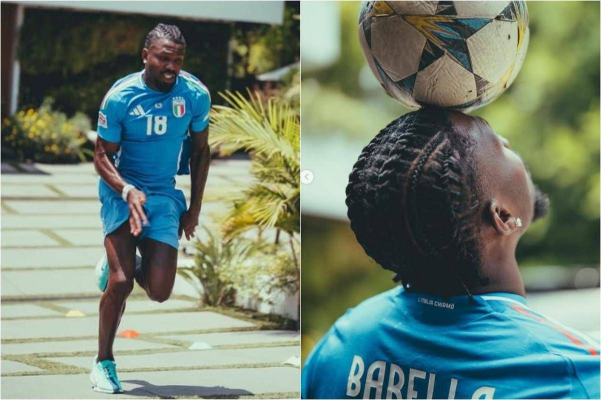 Inter, Thuram torna ad allenarsi con la maglia... dell'Italia - 