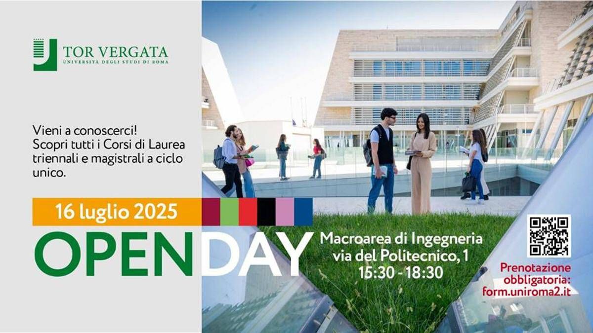 Università, a Roma Tor Vergata Open Day 2025: bussola su formazione e futuro professionale - 
