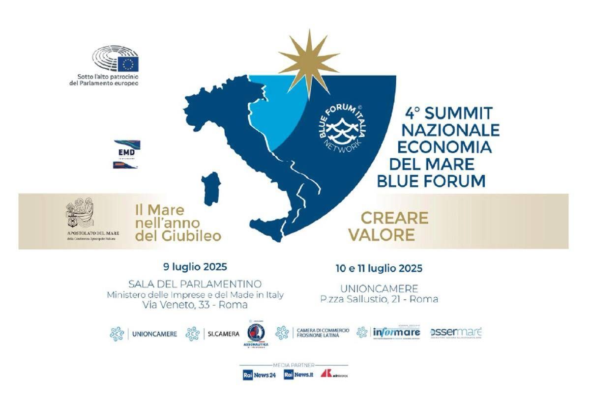 Blue Economy, 4° Summit nazionale su economia del mare - 