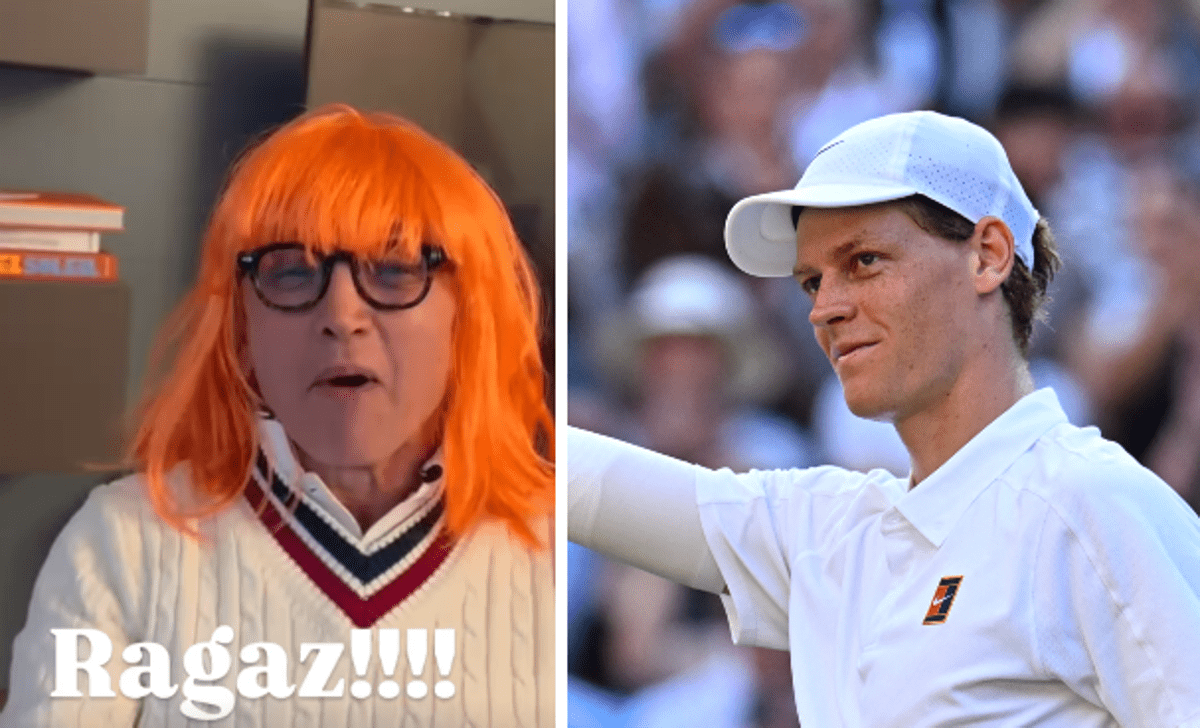 Sinner in finale a Wimbledon, la promessa del 'carota boy' Bruno Barbieri -