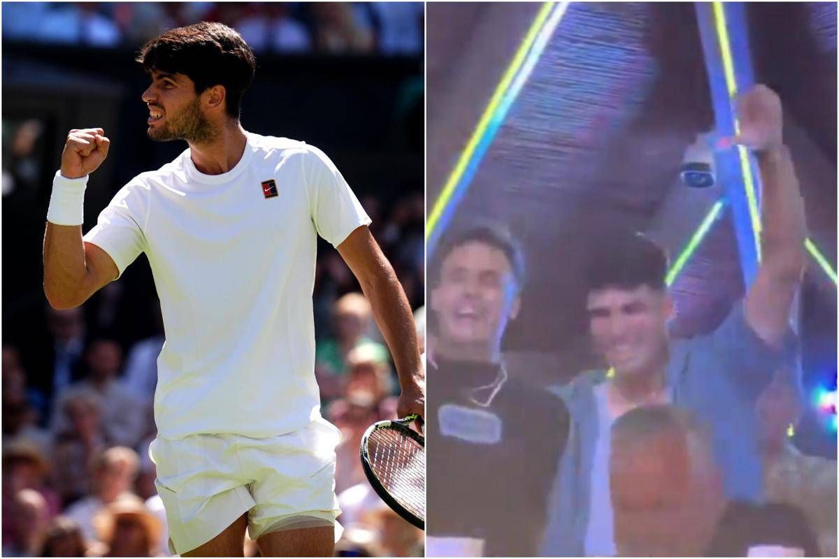 Alcaraz, vacanze dopo Wimbledon: Carlos 'pizzicato' in discoteca - 