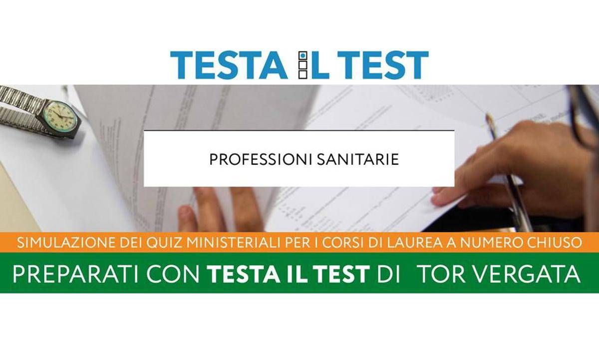 Università Tor Vergata, con 'Testa il Test' una simulazione utile per chi vuole intraprendere le Professioni sanitarie - 