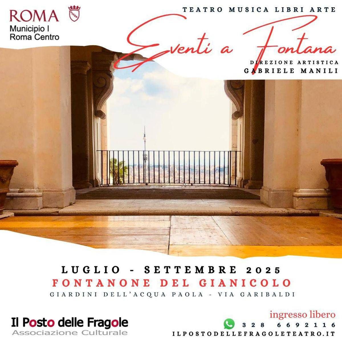 Roma, al Municipio I riaprono i giardini dell'Acqua Paola - 