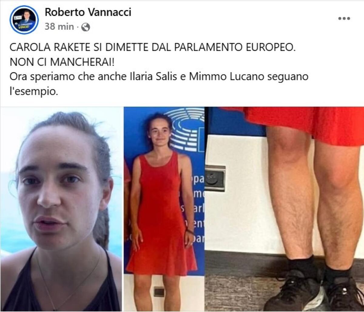 Vannacci si scaglia contro Carola Rackete | Il body shaming è la nuova normalità? -