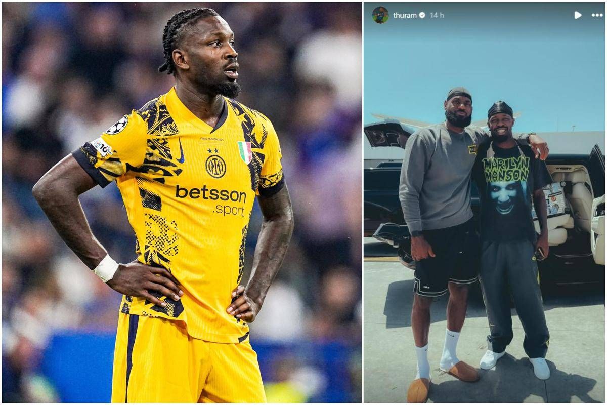 Thuram, vacanze speciali: a Los Angeles con... LeBron James -