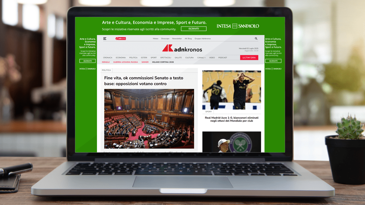 Online il restyling del sito Adnkronos, persone al centro e notizie allo stato puro - 