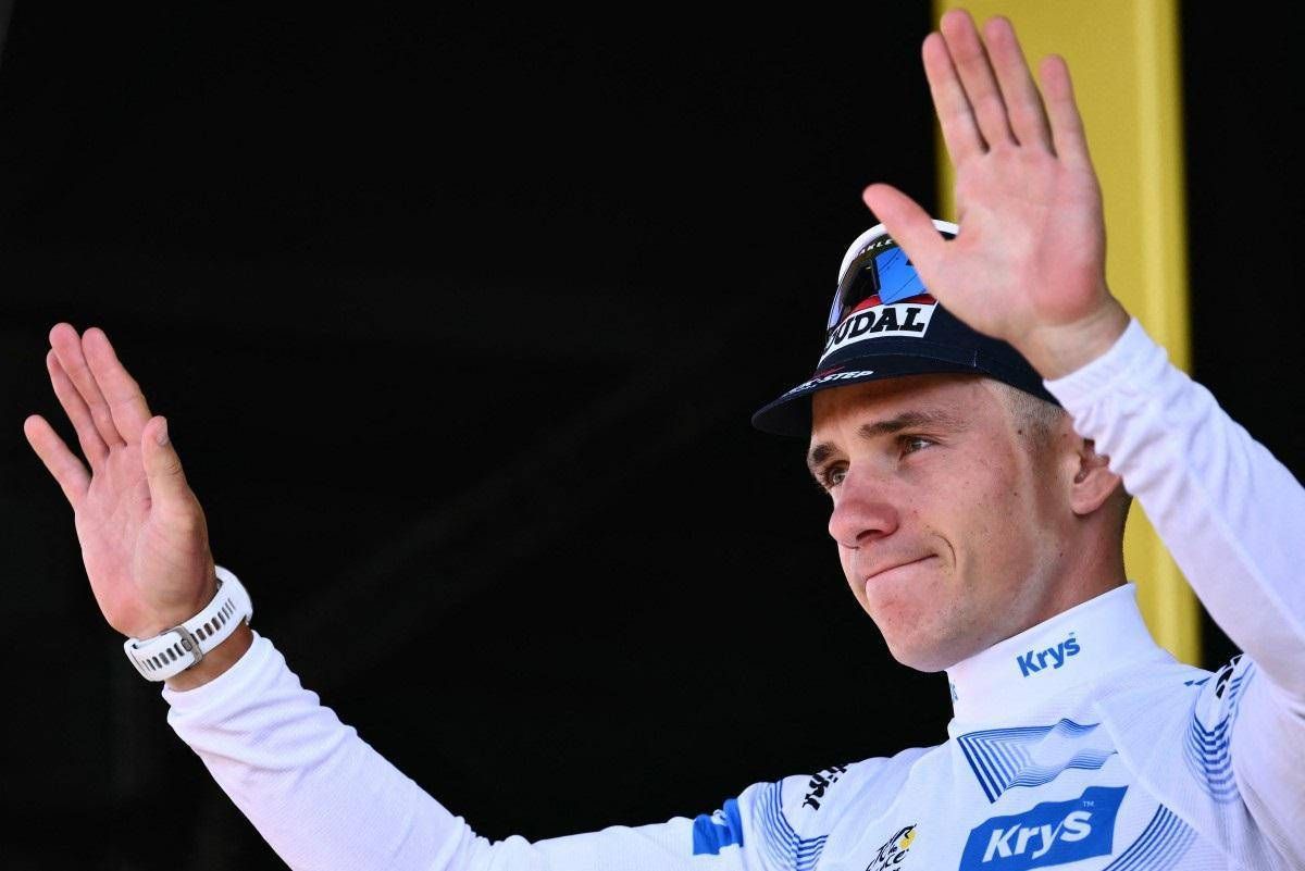 Evenepoel si ritira dal Tour de France -