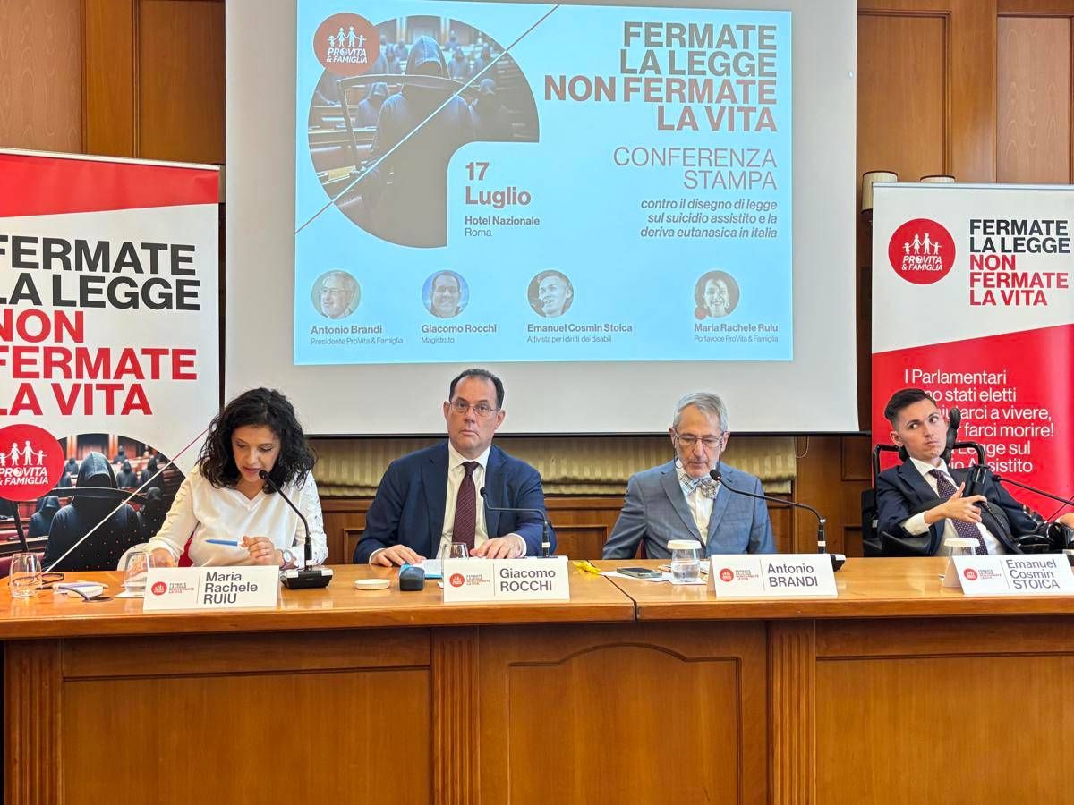 Fine vita, Pro Vita & Famiglia: "Su suicidio assistito centrodestra tradisce gli elettori, non esiste vuoto normativo" - 